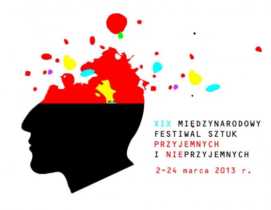 Plakat XIX Międzynarodowego Festiwalu Sztuk Przyjemnych i Nieprzyjemnych we Wrocławiu (źródło: materiały prasowe)