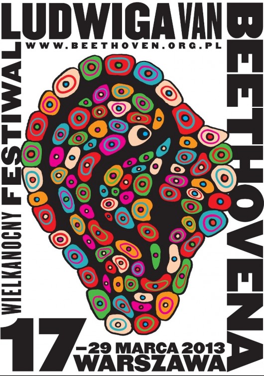 17. Wielkanocny Festiwal Ludwiga van Beethovena, Warszawa, plakat (źródło: materiał prasowy)