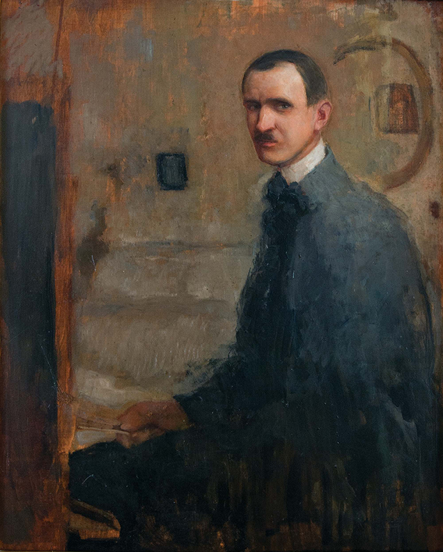 Alfons Karpiński, „Autoportret”, 1907 (źródło: materiały prasowe organizatora)