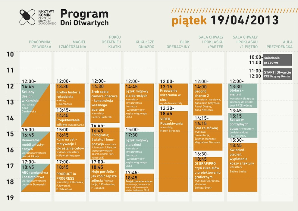 Program dni otwartych (źródło: materiały prasowe organizatora)