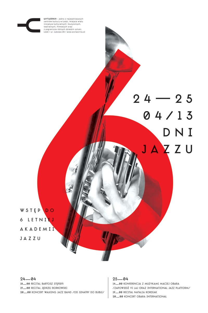 Dni Jazzu, plakat (źródło: mat. prasowe)