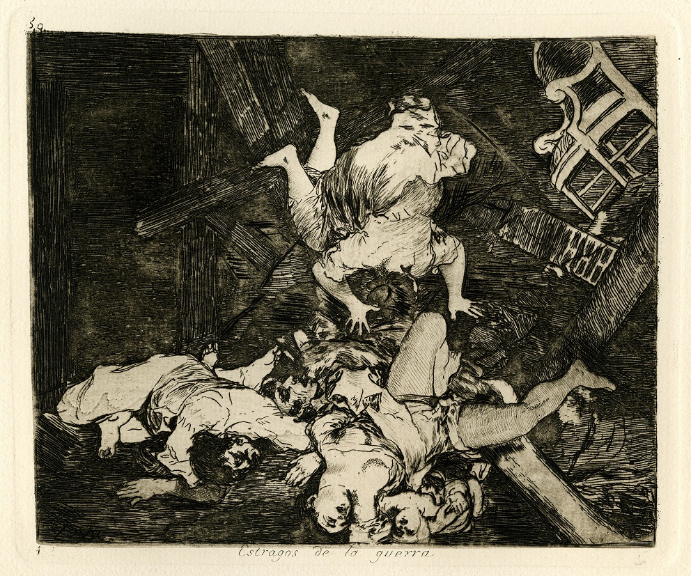 Francisco Goya, „Estragos de la guerra. Peque” (źródło: materiały prasowe organizatora)