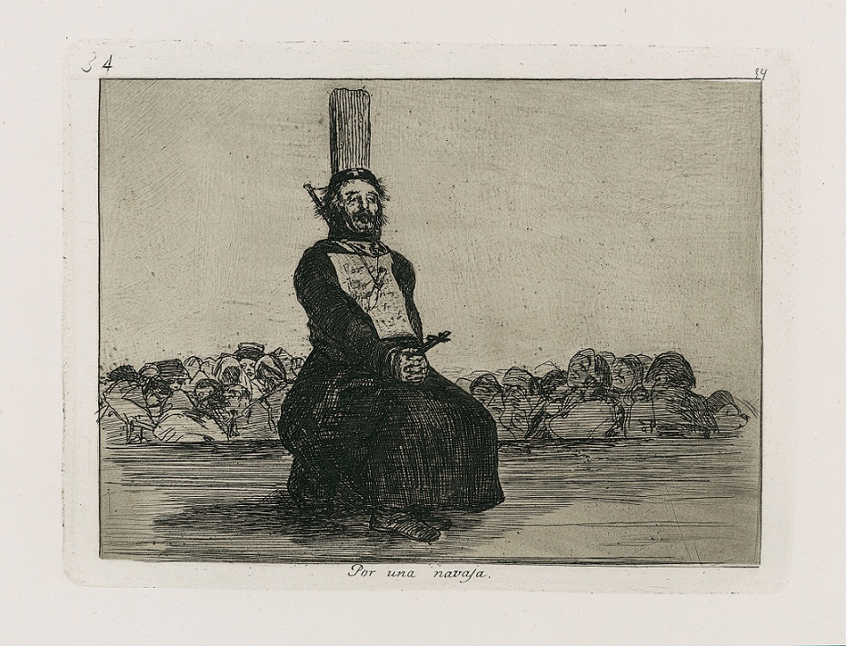 Francisco Goya, „Por una nabaja. Peque” (źródło: materiały prasowe organizatora)
