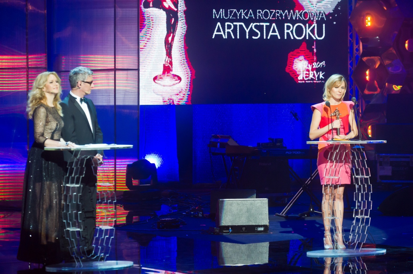 Mela Koteluk, Gala Fryderyki 2013 (źródło: mat. prasowe)