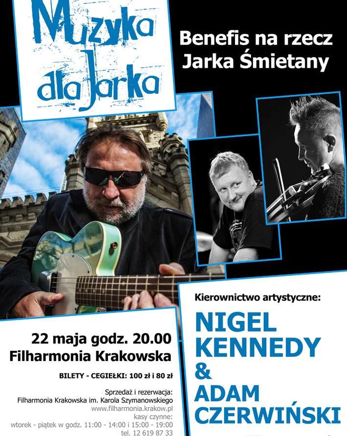 Muzyka dla Jarka, plakat (źródło: mat. prasowe)