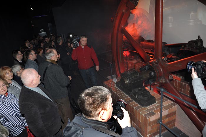 Otwarcie interaktywnego muzeum, Centralne Muzeum Włókiennictwa w Łodzi, fot. Lech Andrzejewski, 9 kwietnia 2013 roku (źródło: materiały prasowe organizatora)