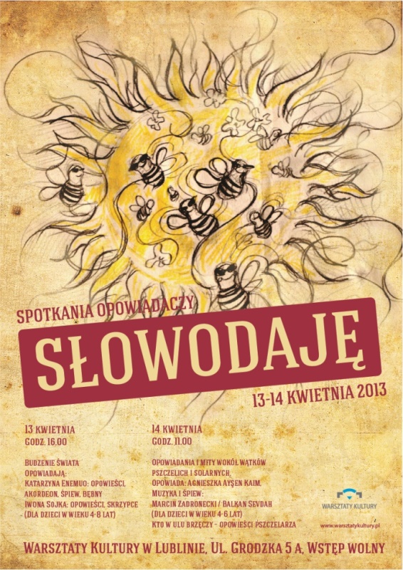 Projekt „Słowodaję”, plakat (źródło: mat. prasowe)