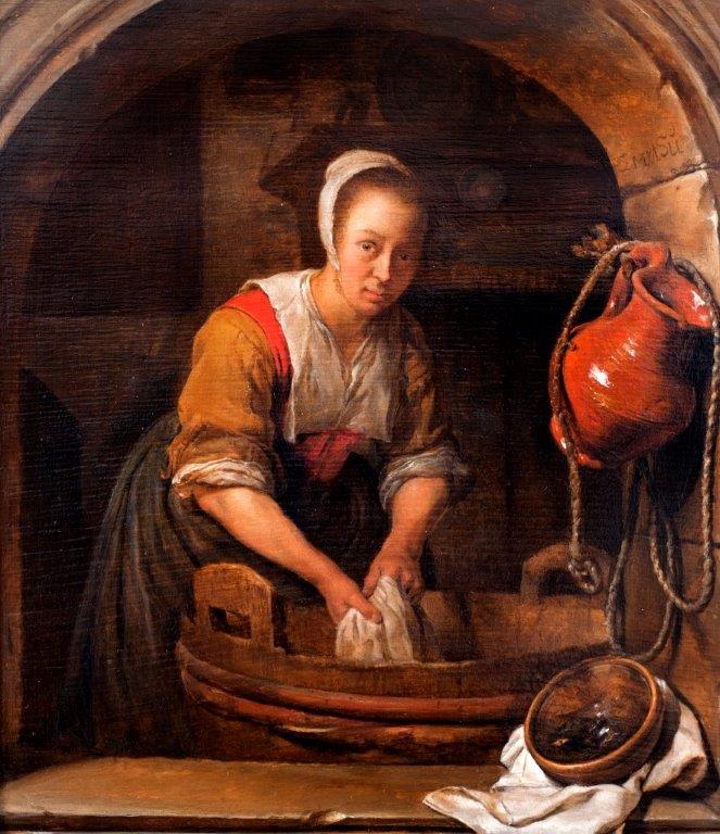 „Praczka” Gabriel Metsu (źródło: mat. prasowe)