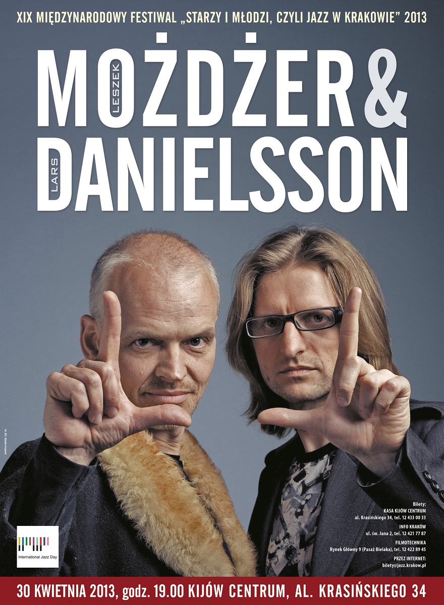 Możdżer & Danielsson, plakat (źródło: mat. prasowe)