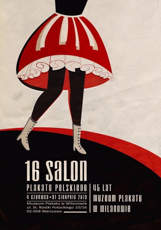 16. Salon Plakatu Polskiego, Muzeum Plakatu w Wilanowie, plakat (źródło: materiały prasowe organizatora)