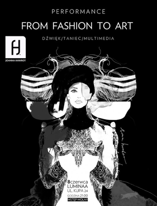 Instalacja „From Fashion To Art, czyli libretto na ciało”, plakat (źródło: materiały prasowe organizatora)