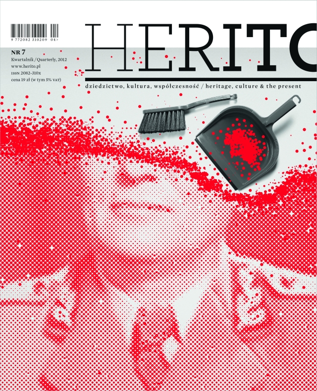 Okładka magazynu „Herito”, proj. Kuba Sowiński (źródło: materiały prasowe)