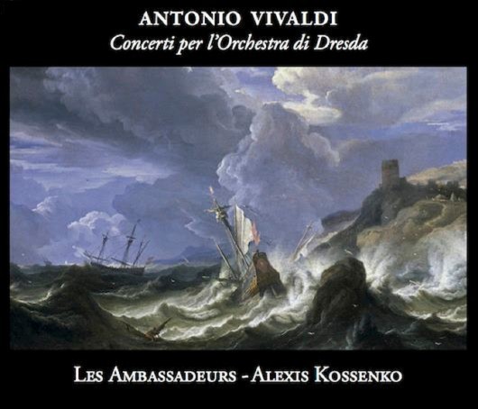 „Antonio Vivaldi Concerti per l'orchestra di Dresda" Les Ambassadeurs, okładka (źródło: mat. prasowe)