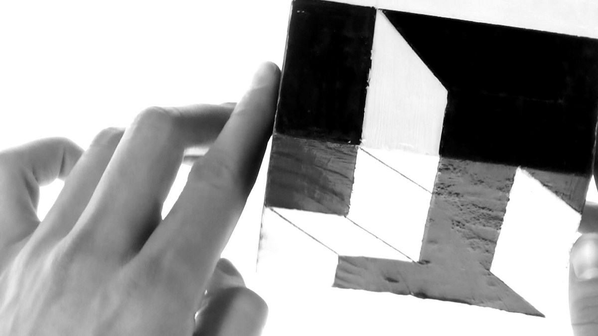 Michał Huszcza, „Czas jako wektor kompozycyjny – sześć boków sześcianu”, Pracownia Kompozycji Brył i Płaszczyzn Grzegorza Kowalskiego (źródło: materiały prasowe organizatora)