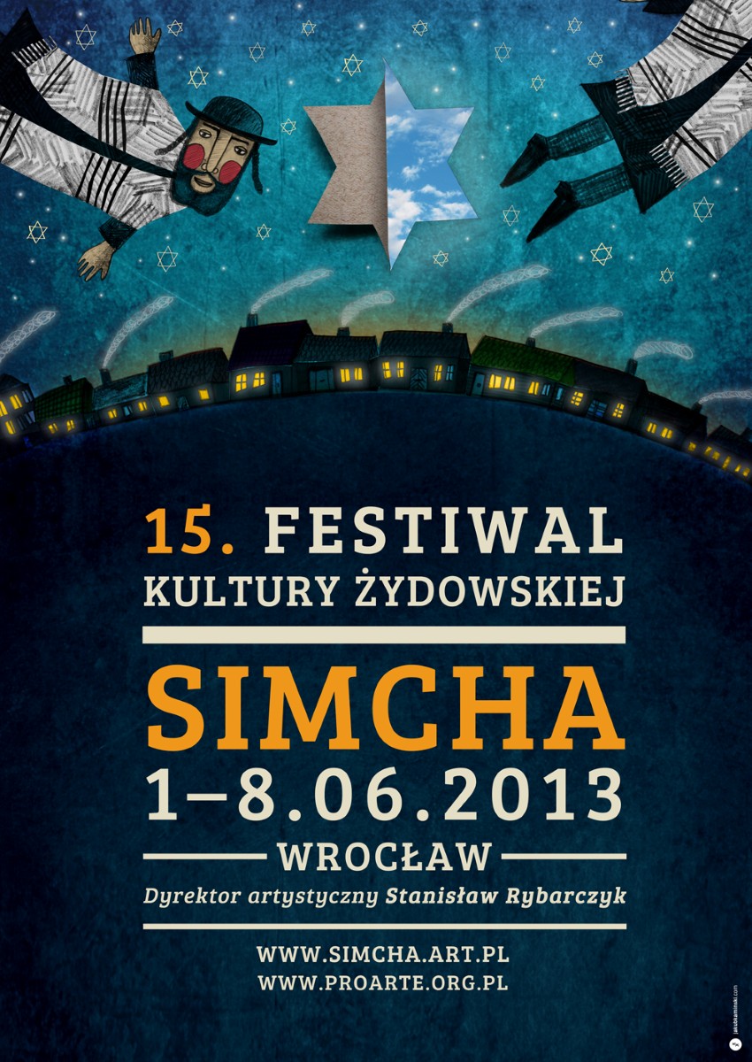 Festiwal Simcha, plakat (źródło: mat. prasowe)