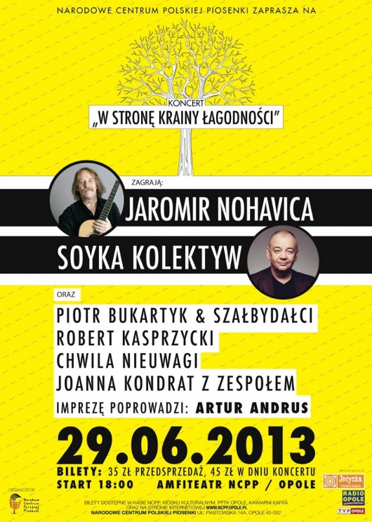 „W stronę krainy łagodności", plakat (źródło: mat. prasowe)