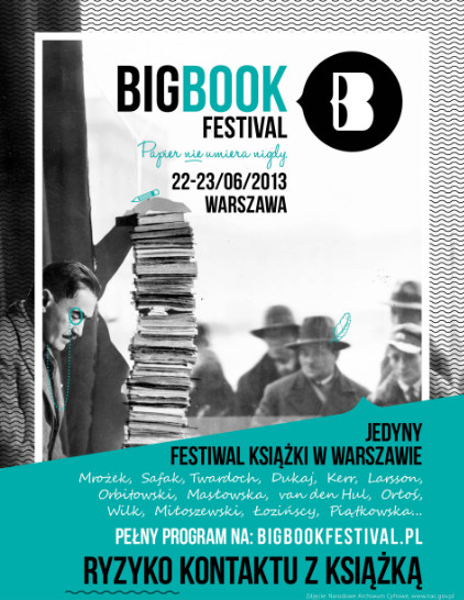 Big Book Festival – plakat (źródło: mat. prasowe)