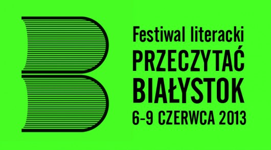 Festiwal literacki Przeczytać Białystok 2013, logo (źródło: materiały prasowe organizatora)