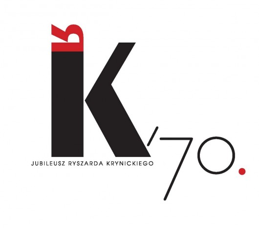 Jubileusz Ryszarda Krynickiego „RK70”, logo (źródło: materiały prasowe organizatora)