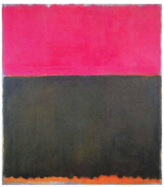 Mark Rothko, Bez tytułu, 1953, technika mieszana, płótno, 195 × 172,1 cm, National Gallery of Art, Waszyngton, dar The Mark Rothko Foundation, Inc. 1986.43.135. Copyright © 1998 Kate Rothko Prizel i Christopher Rothko. Fot. dzięki uprzejmości National Gallery of Art, Waszyngton