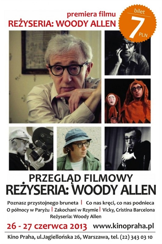 Przegląd filmowy „Reżyseria: Woody Allen” (źródło: materiały prasowe organizatora)