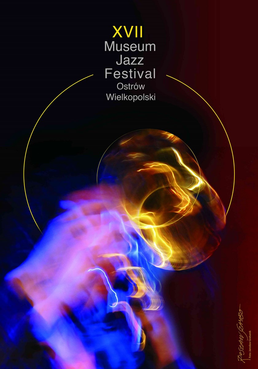 Autor plakatu: Rosław Szaybo, XVII Jazz Festiwal Ostrów Wlkp., 2012 (źródło: materiały prasowe organizatora)