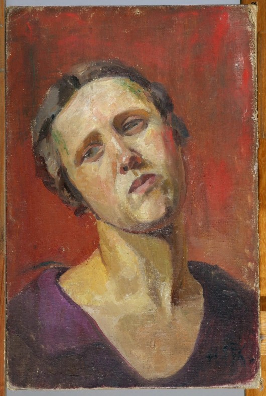 Hanna Rudzka-Cybis "Autoportret", 1920 rok (źródło: mat. prasowe)