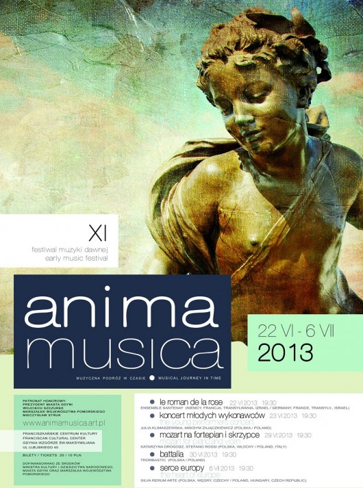 XI Festiwal Muzyki Dawnej Anima Musica (źródło: mat. prasowe)