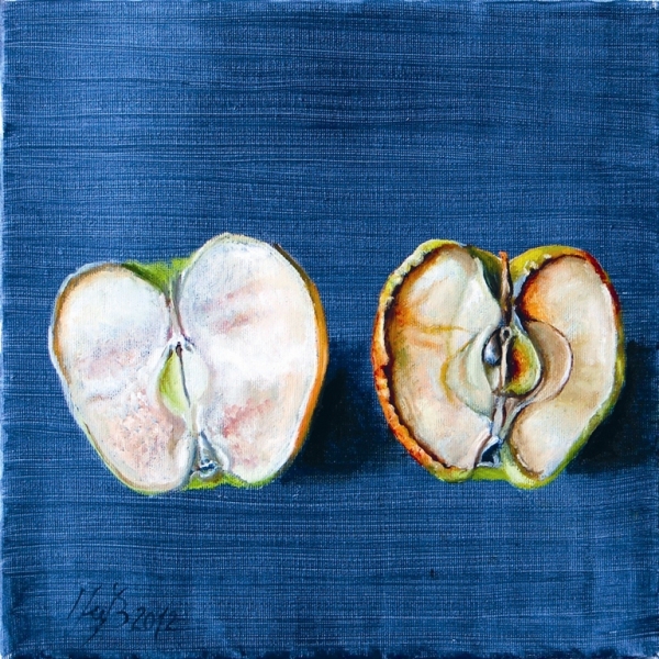Birkenmajer Iwo, „Dwie połówki więdnącego jabłka” (źródło: materiały prasowe organizatora)