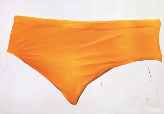 Charlotte Beaudry, Bez tytułu („Slip orange”), 2010 (źródło: materiały prasowe organizatora)