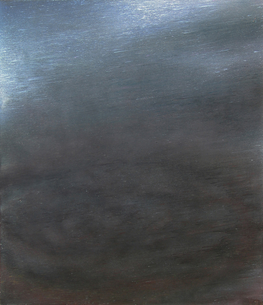 Paweł Matyszewski, „Echo 5”, 2012, akryl na płótnie, 185 x 160, fot. Archiwum Galerii Bielskiej BWA