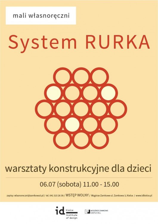 Warsztaty konstrukcyjne dla dzieci – System RURKA (źródło: materiały prasowe organizatora)