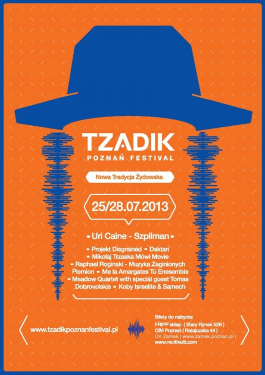 Tzadik Poznań Festival, logo (źródło: mat. prasowe)