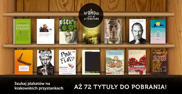 Wirtualna Biblioteka Wydawców, Kraków, plakat (źródło: materiały prasowe organizatora)