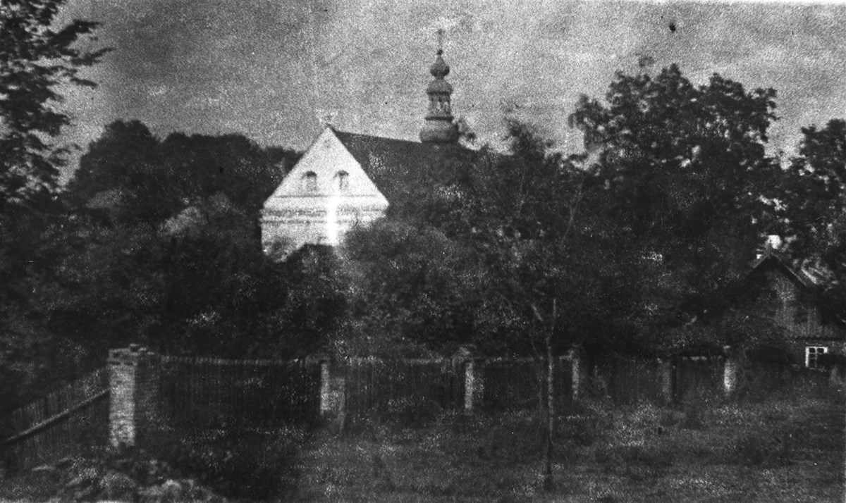 Widok kościoła parafialnego w Wielopolu Skrzyńskim, przed 1914 rokiem, fot. nieznany (źródło: materiały prasowe organizatora)