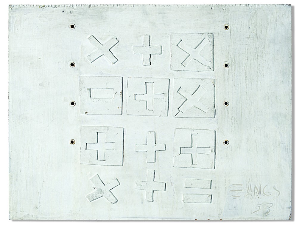 Herbert Zangs, „Plus-Minus”,1953, foto copyright: Eckard Günnewig (źródło: materiały prasowe)