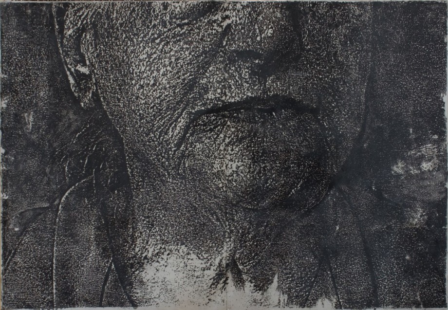 Krystyna Piotrowska, „Anna”, technika własna na blasze aluminiowej, 1995 (źródło: materiały prasowe organizatora)