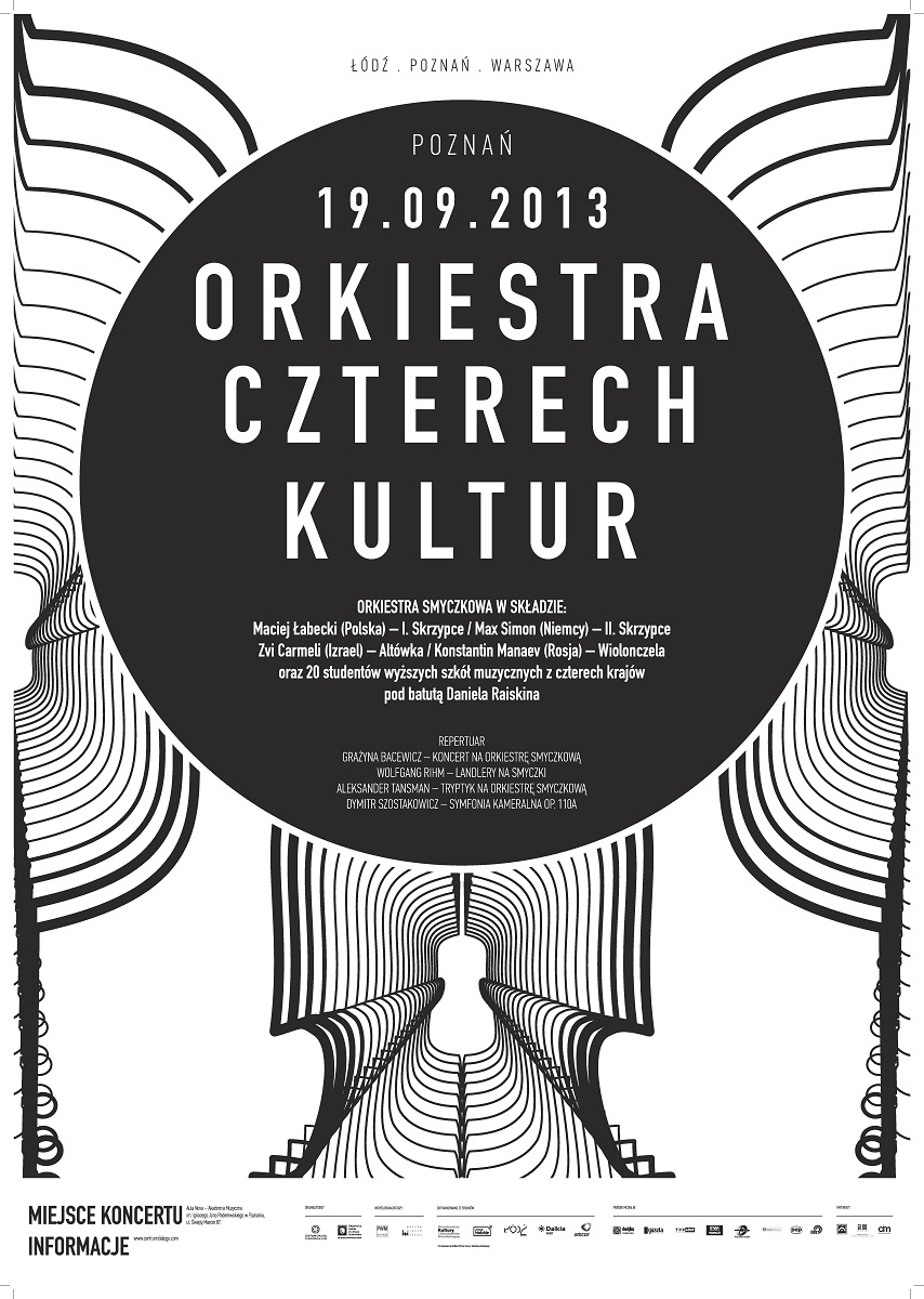 Orkiestra Czterech Kultur, plakat (źródło: mat. prasowe)