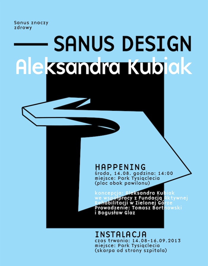 Sanus Design – happening i instalacja w Parku Tysiąclecia (źródło: materiały prasowe organizatora)