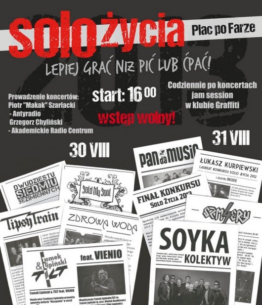 Solo Życia (źródło: materiały prasowe organizatora)