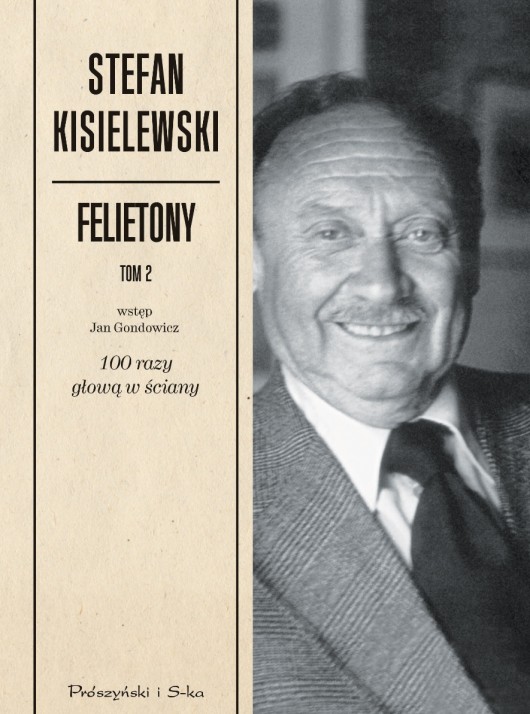 Stefan Kisielewski „Felietony”, tom 2 – okładka (źródło: materiały prasowe)