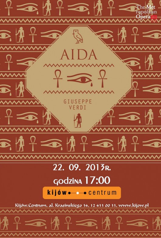 „Aida", plakat (źródło: mat. organizatora)