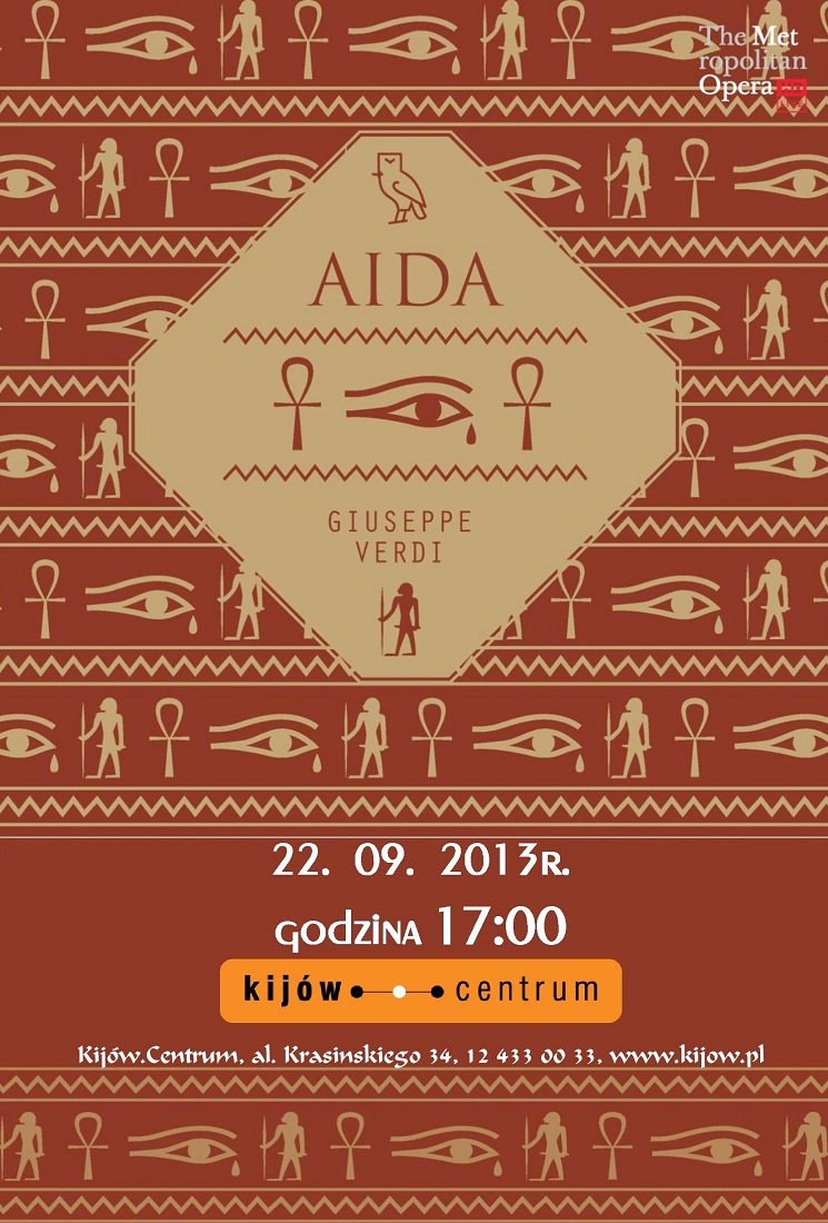 „Aida", plakat (źródło: mat. organizatora)