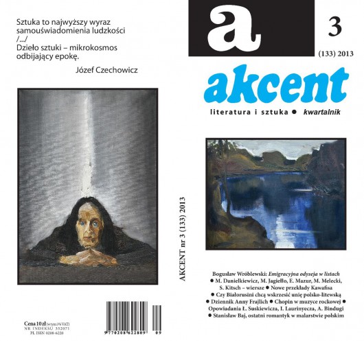 „Akcent”, nr 3, 2013 – okładka (źródło: materiały prasowe)