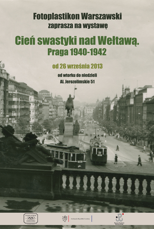 „Cień swastyki nad Wełtawą. Praga. 1940–1942” – plakat (źródło: materiały prasowe)