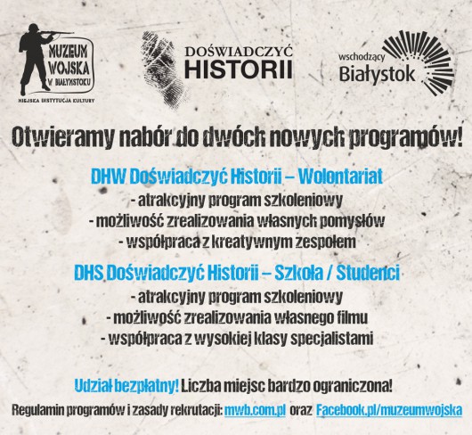 „Doświadczyć historii” – edycja 2013 (źródło: materiały prasowe)