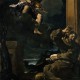 Guercino, 1591–1666, „Święty Franciszek słuchający muzyki anielskiej”, ok. 1620, olej na płótnie, 113,5 x 79,5, Muzeum Narodowe w Warszawie (źródło: materiały prasowe organizatora)