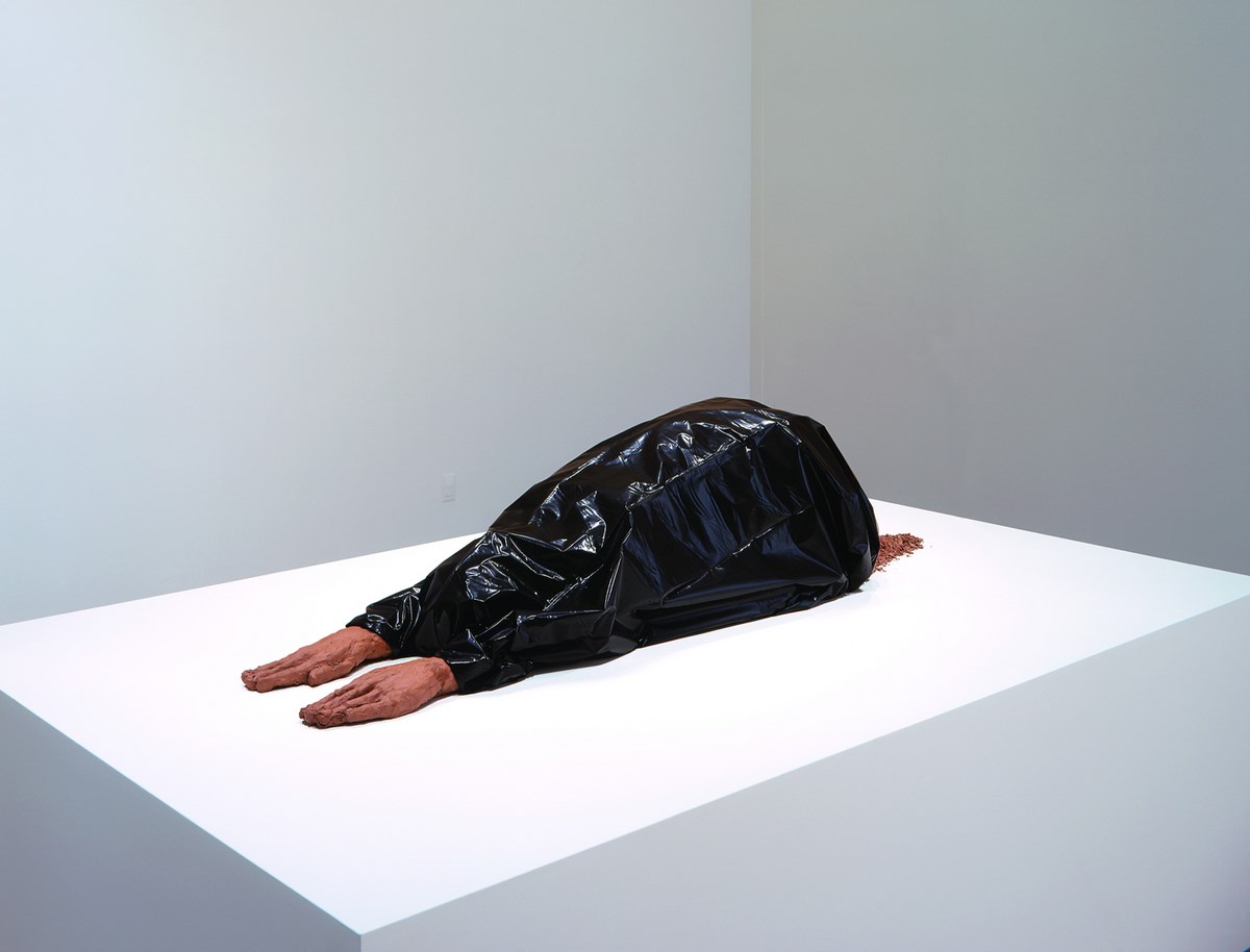 Huma Bhabha, Bez tytułu, 2006. Dzięki uprzejmości artystki (źródło: materiały prasowe organizatora)