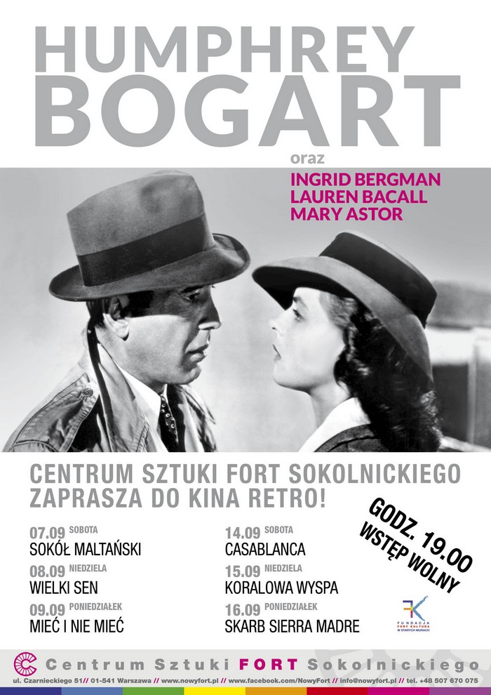 Kino Retro: Humphrey Bogart (źródło: materiały prasowe organizatora)