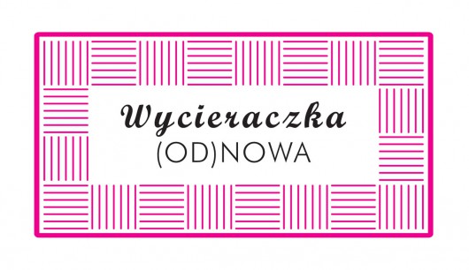 Mirosław Bałka, „Wycieraczka Od(nowa)”, MCK w Krakowie, logo akcji (źródło: materiały prasowe organizatora)